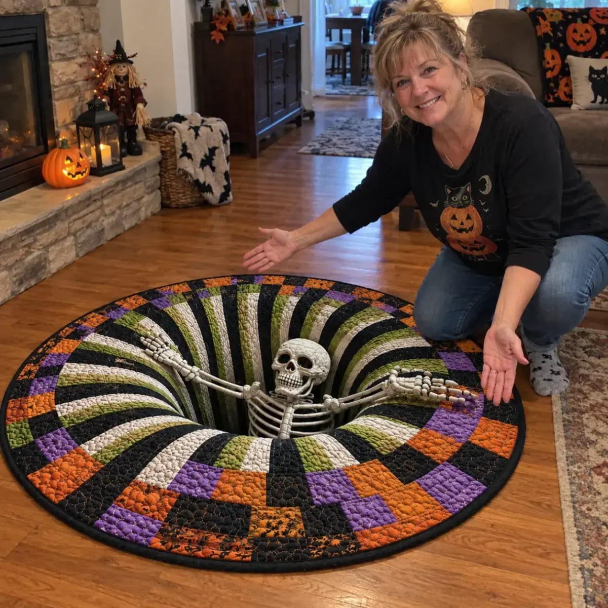 Skeleton Rug